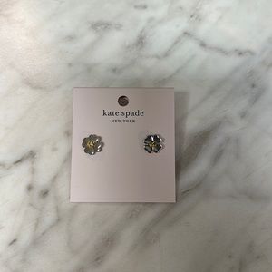 Kate Spade Spades & Studs Earrings Gold and Silver